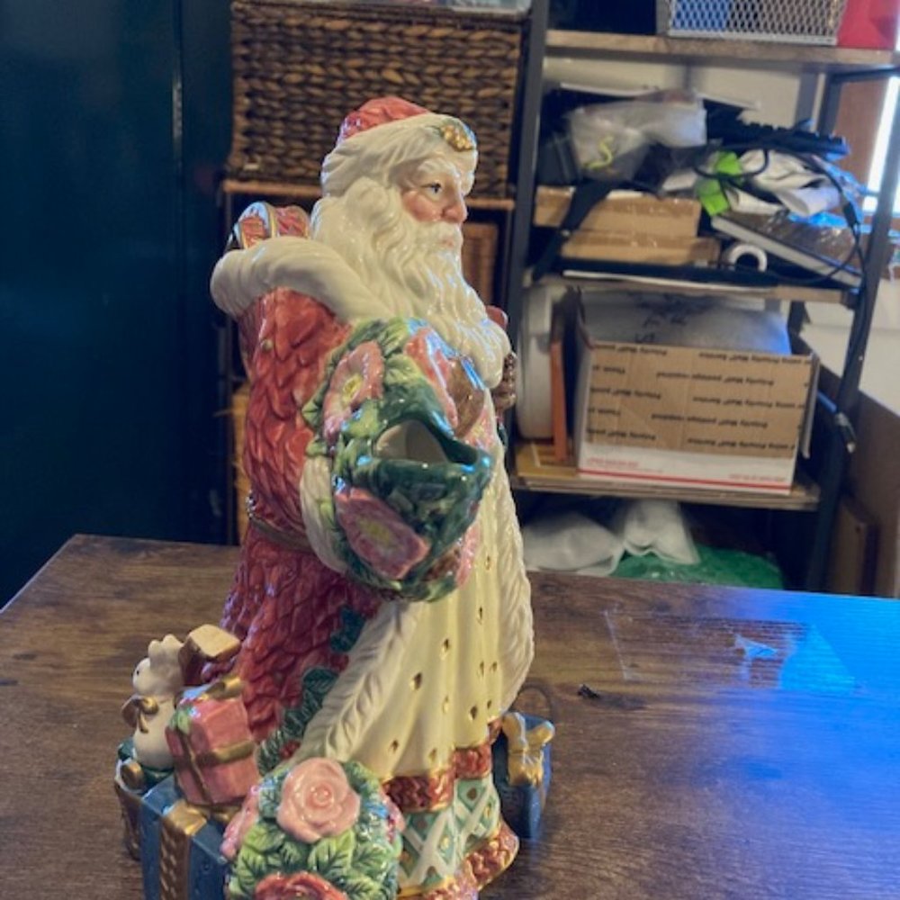 COPY - Fitz & Floyd vintage Santa Claus water pitcher - Picture 4 of 8